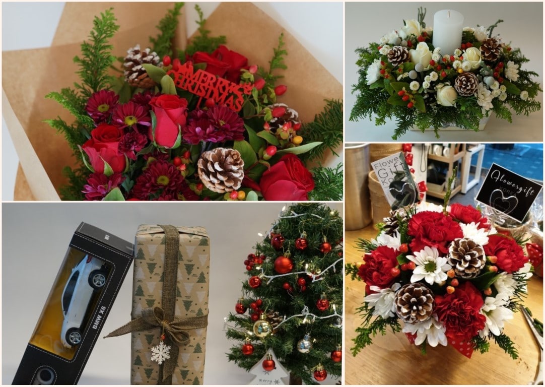 Christmas collage